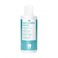 The Dr. Wild Emoform Sensitive Mouthbath Concentrate mouthwash for sensitive teeth, with mineral salts and fluoride, 400 ml