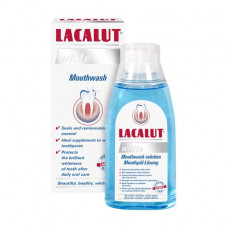 Lacalut white mouthwash, 300 ml