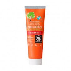 Organic zubna Urtekram paste of Tutti-frutti, 75 ml