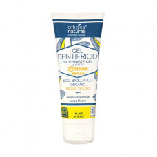 The organic Officina Naturae Toothpaste Gel Lemon toothpaste with a lemon, 75 ml