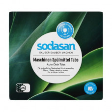 Organic tablets for dishwashers of Sodasan, 25 pieces