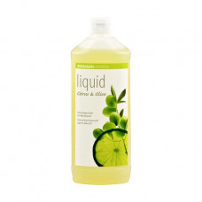 The organic Sodasan Citrus-Olive liquid soap bactericidal, with citrus and olive oils the spare wheel, 1 l