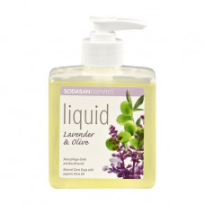 Organic Calming liquid soap Sodasan Lavender-Olive, 300 ml