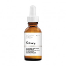 Organic oil of a cold extraction The Ordinary of 100% of Organic Cold-Pressed Borage Seed Oil from seeds of a cucumber grass, 30 ml