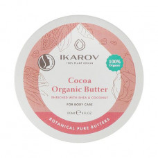 Organic Ikarov Cocoa Organic Butter cocoa butter with shea butter and a coco, 120 ml