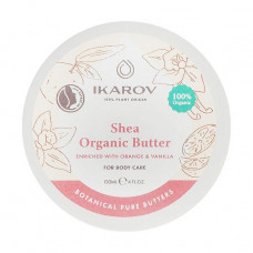 Organic Ikarov Shea Organic Butter shea butter with orange and vanilla, 120 ml