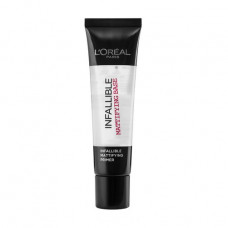 Basis under a make-up of L'Oreal Paris Infaillible Mattifying Base of Transparent, 35 ml