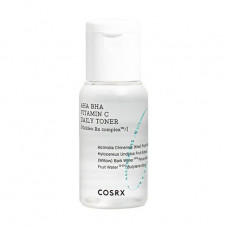 The refreshing toner of Cosrx Refresh AHA BHA VitaminC Daily Toner, 50 ml