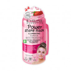 The clarifying Eveline Cosmetics Power Shake Mask bioface pack with a probiotics, 10 ml