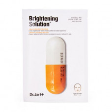 The clarifying fabric face pack Dr. Jart + Dermask Brightening Solution Ultra-Fine Microfiber Face Sheet Mask, 30 g