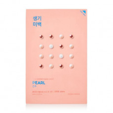 The clarifying fabric Holika Holika Pure Essence Mask Sheet Pearl face pack of Pearl, 23 ml