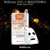 The clarifying fabric WellDerma Vita-C Brightening Weekly Smart Mask face pack with vitamin C, 10*25 ml