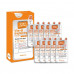 The clarifying fabric WellDerma Vita-C Brightening Weekly Smart Mask face pack with vitamin C, 10*25 ml
