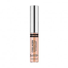 The clarifying collagenic concealer for the person Enough Collagen Whitening Cover Tip Concealer 3 in 1, 01 Light Beige