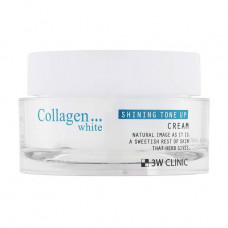 The clarifying cream for person 3W Clinic Collagen White Shining Tone Up Cream of Collagenic, 50 ml