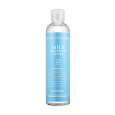 The clarifying toner for the person Secret Key Milk Brightening Toner, 248 ml