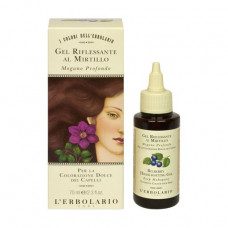 Coloring hair gel with L'Erbolario Gel Al Mirtillo bilberry Mahogany, 70 ml