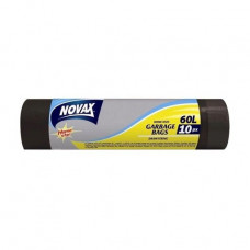 Packages for garbage of Novax of an inhaling of 60 l, 10 pieces