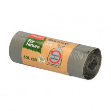 Packages for garbage of Paclan of 60 l, 20 pieces