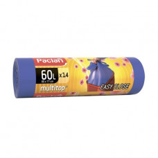 Packages for garbage of Paclan MultiTop Aroma of 60 l 14 pieces