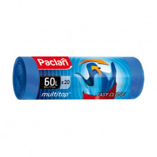 Packages for garbage of Paclan Multitop of 60 l, 20 pieces