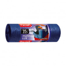 Packages for garbage of Paclan Multitop Lux of 35 l, 20 pieces
