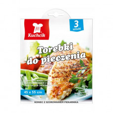 Packages for roasting of Kuchcik of clip-on earrings, 45*55 cm, 3 pieces