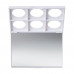 Paletka-refil Makeup Obsession Palette Medium Basic White Obsession