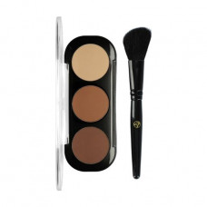 Palette for a konturing of W7 Cosmetics Shape Your Face Contour Kit, 6 g