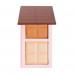 Palette for a konturing of the person I Heart Revolution Chocolate Contour Bar Palette, Light, 9 g
