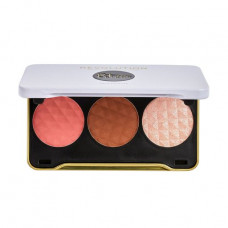 Palette for the person Makeup Revolution Patricia Bright Summer Sunrise Face Palette, 6.6 g (a highlighter, the sculptor is also ruddy)