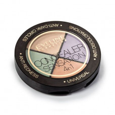 Palette for a make-up of Eveline Concealer Sensation 4in1, 4.4 g