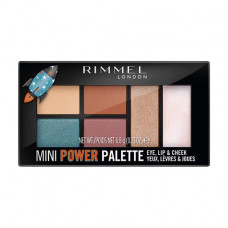 Palette for a make-up of Rimmel Mini Power Palette, 004 Pioneer, 6.8 g
