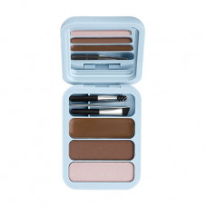 Palette for a make-up of eyebrows of Makeup Obsession Brow Goals, Light to Medium Brown, 4.2 g