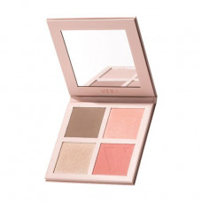 Palette for a make-up of the person Vera Beauty Illuminating Face Pallet, 01 Sun Kiss, 17.8 g