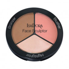 Palette for a skulpturirovaniye of the person IsaDora Face Sculptor 12 Medium Bronze, 18 g