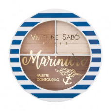 Palette for a skulpturirovaniye of the person Vivienne Sabo Mariniere Palette Contouring 02, 6 g