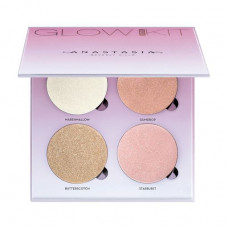 Palette of highlighters for the person Anastasia Beverly Hills Sugar Glow Kit, 29.6 g