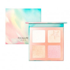 Palette of highlighters for the person Focallure Super Star Highlighter, 16 g