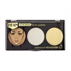 Palette of highlighters for the person Hean Strobing Facial Palette, 10.5 g