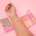 Palette of highlighters for the person I Heart Revolution Rose Fizz Glow Chocolate Face Palette, 11 g