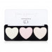 Palette of highlighters for the person LCF Love Moments Highlighter Palette, 20 g