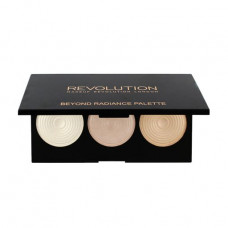 Palette of highlighters for the person Makeup Revolution Beyond Radiance Palette, 15 g