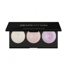 Palette of highlighters for the person Makeup Revolution Highlighter Palette Highlight, 15 g