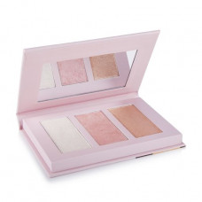 Palette of highlighters for the person and a body of GlamBee Galaxy Highlighting Powder Palette, 9 g