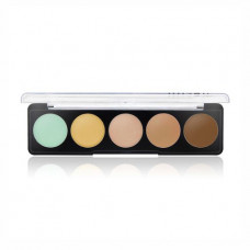 Palette of concealers for the person Imagic Camouflage Palette 5 Color Concealer, FA-110, 1, 10 g