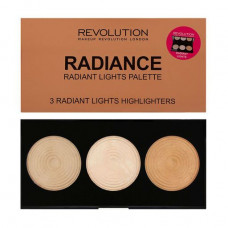 Palette of the clarifying highlighters for the person Makeup Revolution Highlighter Palette Radiance, 15 g