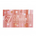 Palette of the pigmented eye shadow W7 Socialite Indulgent Multi-Textured Pressed Pigment Palette, 15.6 g