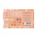 Palette of the pigmented eye shadow W7 Socialite Indulgent Multi-Textured Pressed Pigment Palette, 15.6 g