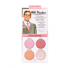 Palette of blush for the person theBalm Will Powder Blush Quad, 10 g